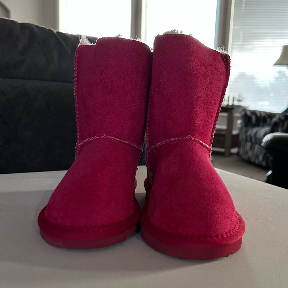 Liv Boots Girls Kids Size L (11-1) Hot Pink NWOB